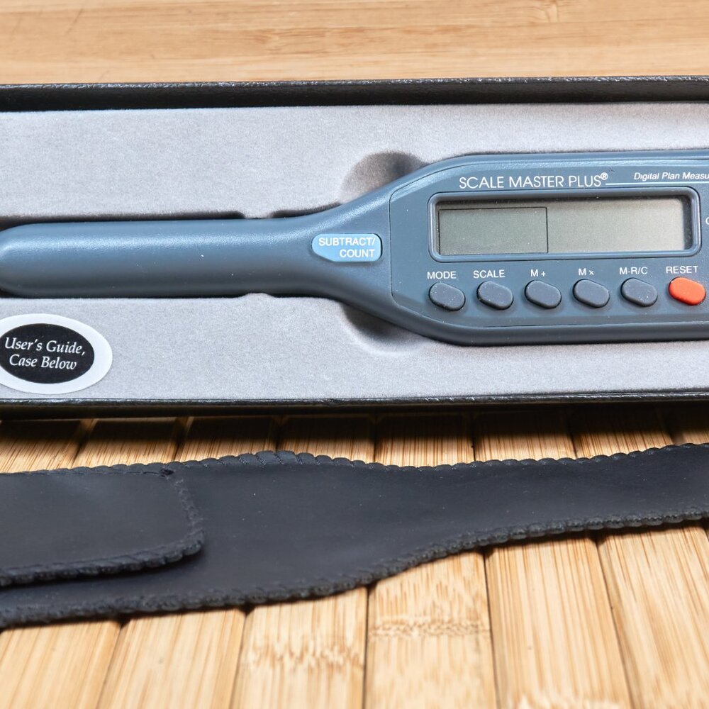 Calculated Industries Scale Master Plus 3391, Digital Plan Measure with Case